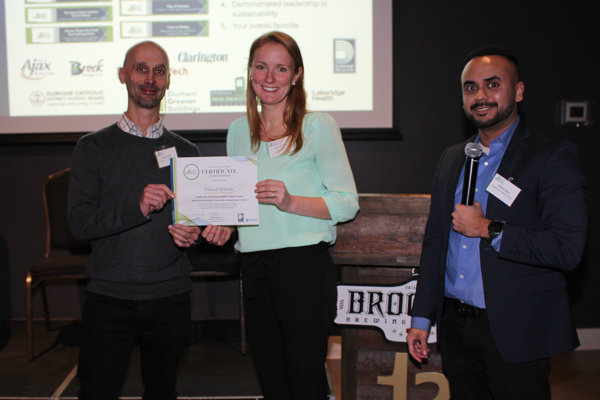 Award ceremony photo